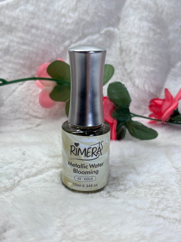 Producto - Efecto blooming metálico dorado rimera