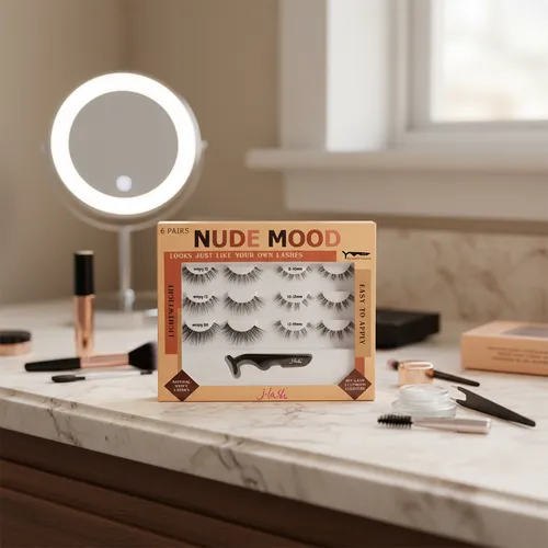Producto - J LASH Nude Mood 6 Pack pestañas postizas - 0