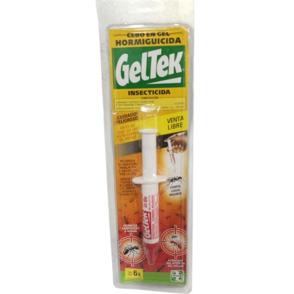 Producto - Jeringa Hoprmiguicida Geltek Hormigas 6g /12g /40g / 60g