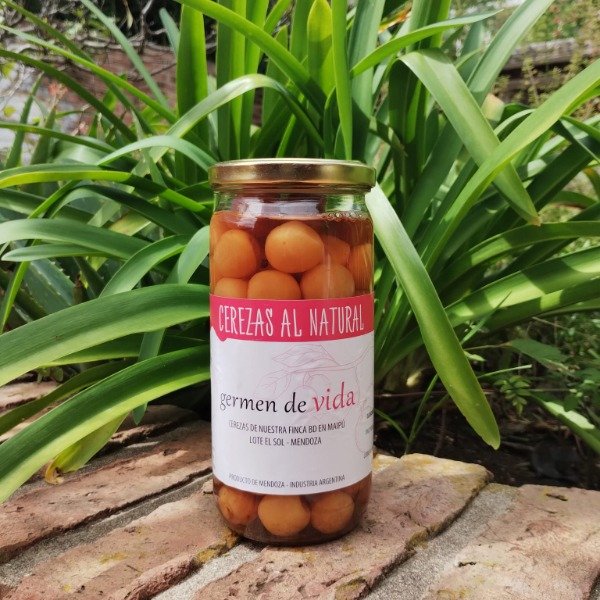 Producto - Cerezas al Natural 800 gr Germen de Vida