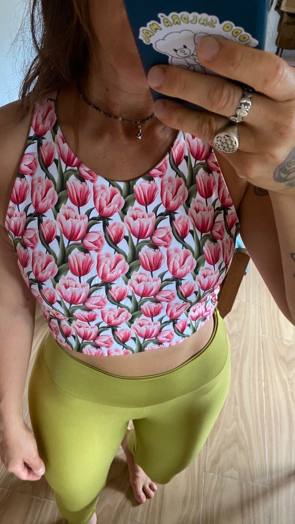 Top Casiopea reversible colección Tulipanes — imagen 4
