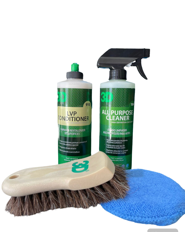 Producto - Kit de limpieza de Cueros 3D
