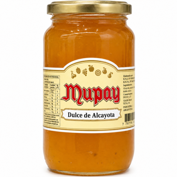 Producto - DULCE DE ALCAYOTA MUPAY