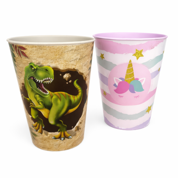 Producto - Vaso kids Dinosaurio/UNICORNIO de 0,400 L.