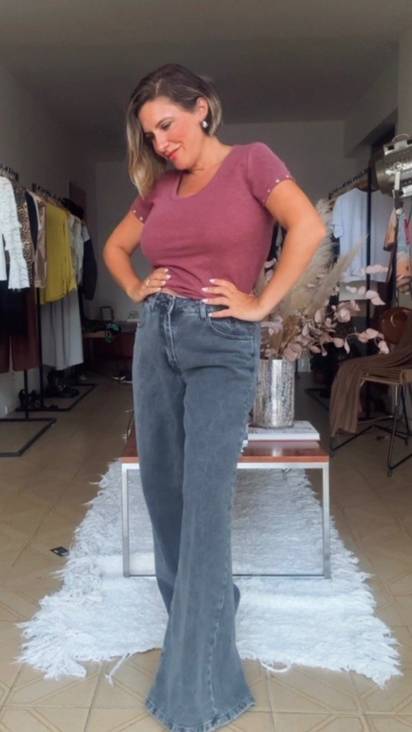 Producto - Jean wide gris