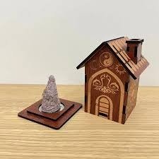 Producto - porta sahumerio casita mini