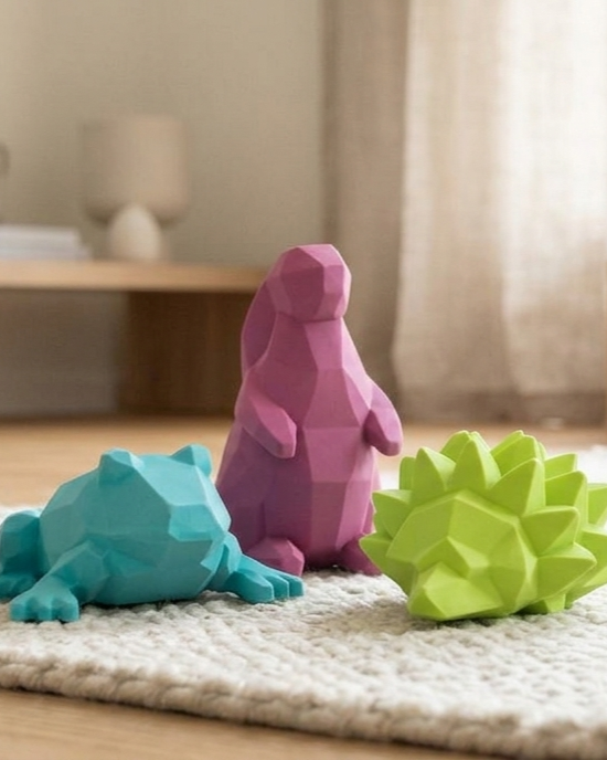 Producto - ANIMALES GEOMÉTRICOS DE LÁTEX - 0