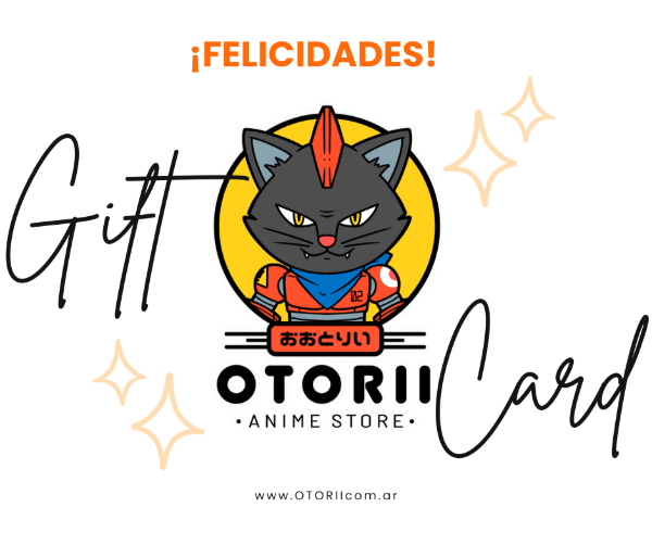 Producto - Gift Card Otorii Anime Store - Virtual o Física en el showroom 80k