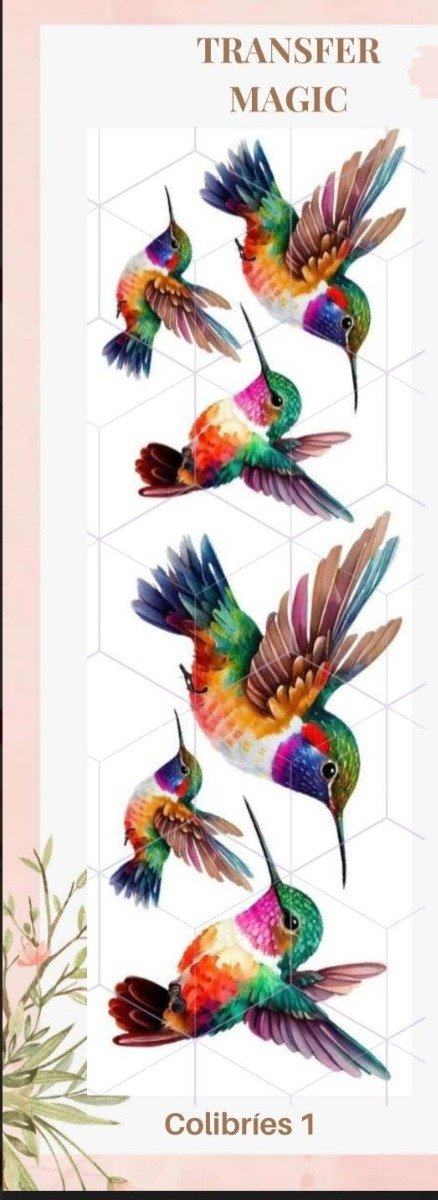 Producto - Transfer magic - Colibries 1