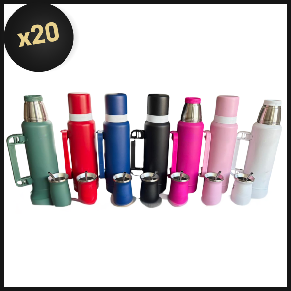 Producto - PROMO BULTO TERMO CON MATE 1200ML 2.0 SIN LOGO