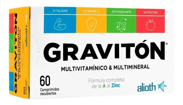 Producto - Multivitaminico Y Multimineral Graviton 60 Comp Alioth