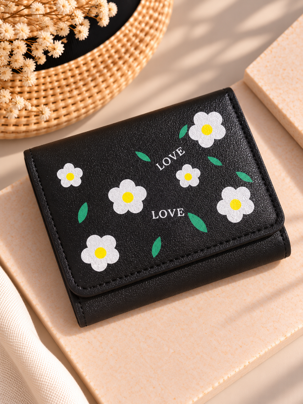Producto - Billetera FLORES BLANCAS - 1