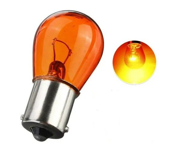 Producto - LÁMPARA HALÓGENA 1 POLO AMBAR GIRO PY21W 12V