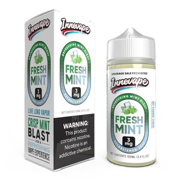 Producto - (FREEBASE) INNEVAPE HEISENBERG 3MG - FRESH MINT