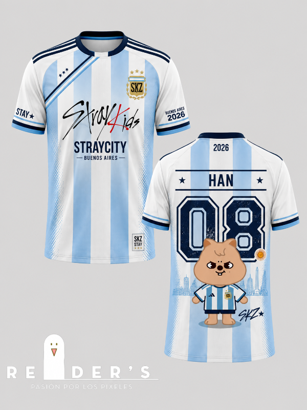 Jersey argentino stray kids — imagen 2