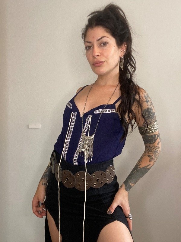 Musculosa Folk T.S/M — imagen 2