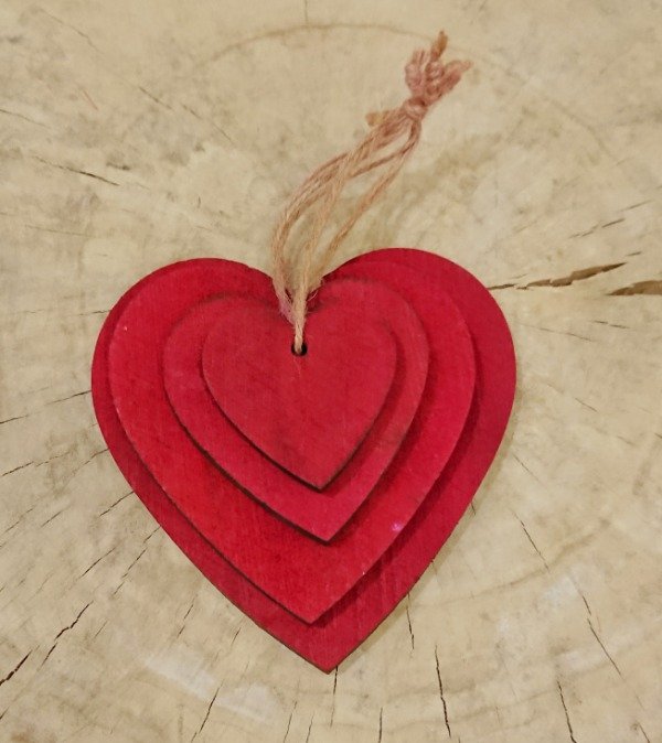 Producto - Juego Corazón de Madera