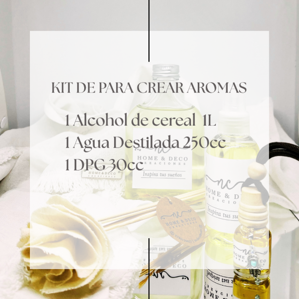 Producto - Kit para crear Fragancias para el Hogar