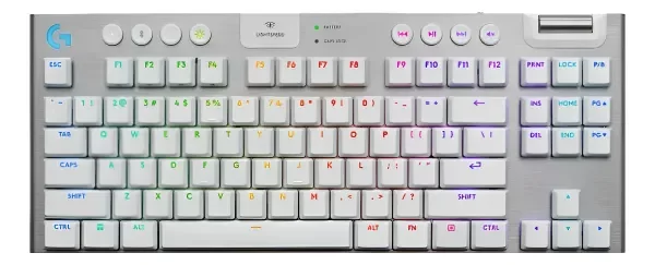 Producto - Teclado Logitech 915 TKL Inalambrico Gris-Blanco OUTLET