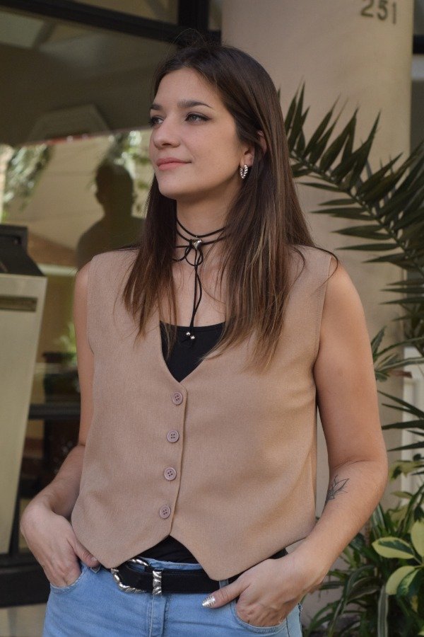 Producto - Chaleco Monaco Beige