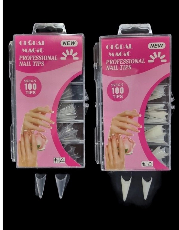 Producto - tips esculpida stiletto