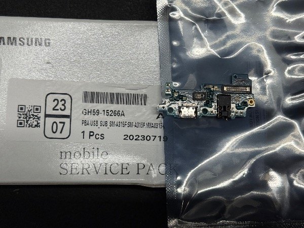 Producto - PLACA DE CARGA SAMSUNG A31 A315 NUEVA ORIGINAL - 0