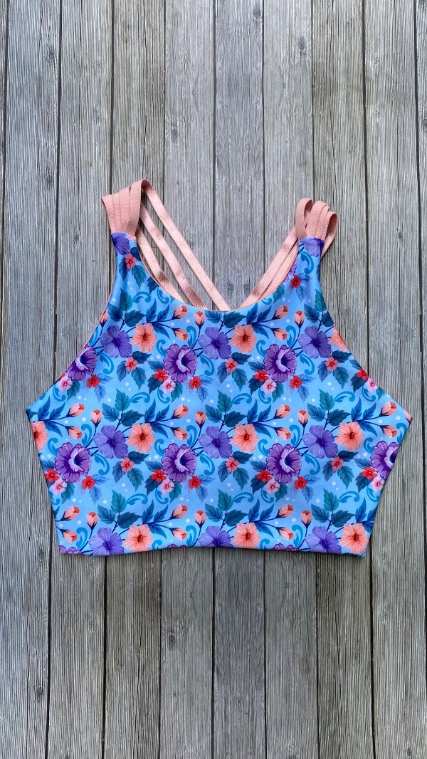 Top Casiopea reversible colección Serenidad
