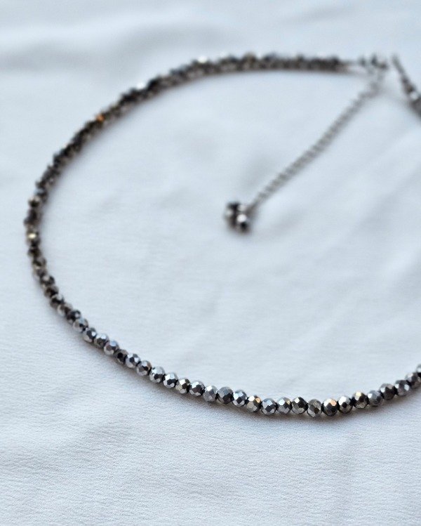 Producto - Gargantilla Amanda plateada