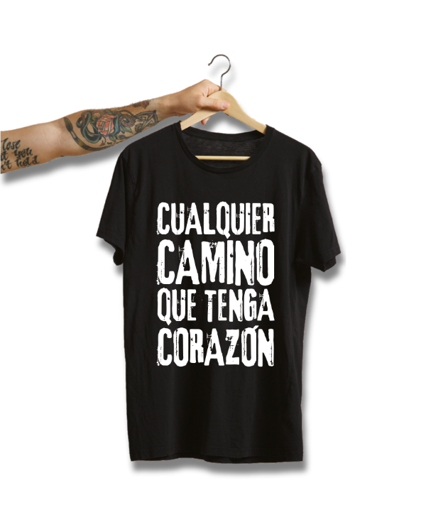 Producto - REMERA CUALQUIER CAMINO + PILUSO DE REGALO