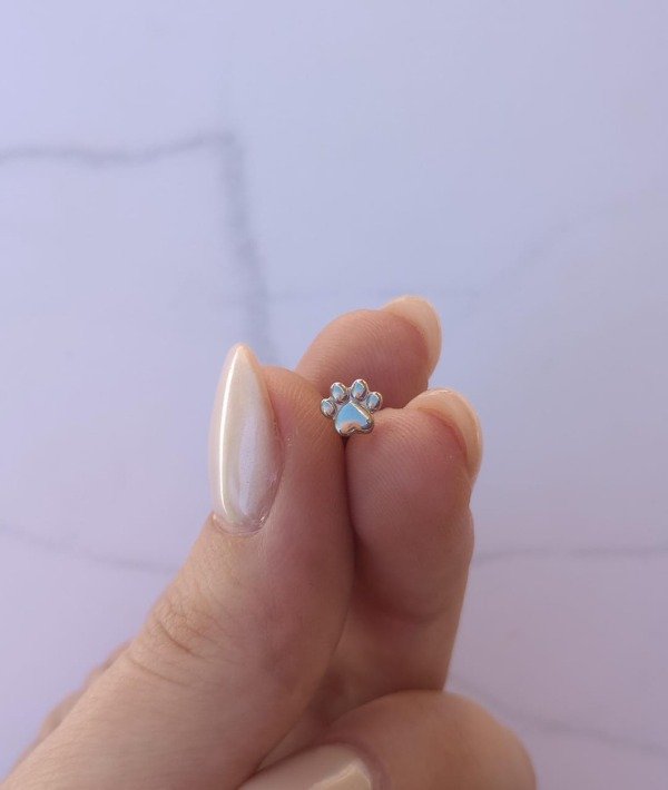 Producto - Piercing Cartílago - Huellita - 0