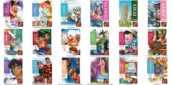 Producto - Pack x173 libros pintar por números disney y mas - 7