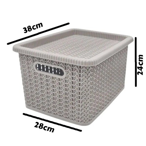Producto - CAJA SIMIL RATAN 20 lts - 1