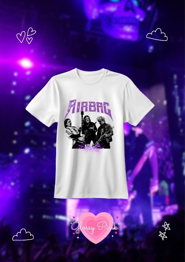 Producto - Remera Airbag violeta -DTF