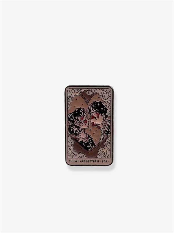Producto - Pin MCR - Things are better if i stay