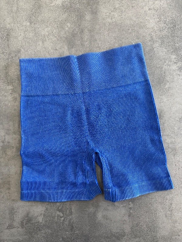 Producto - SHORT CLASIC SIN FRUNCE AZUL
