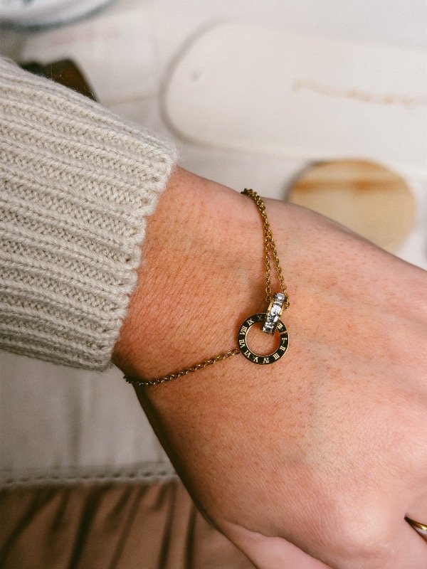 Producto - Pulsera XIX acero dorado