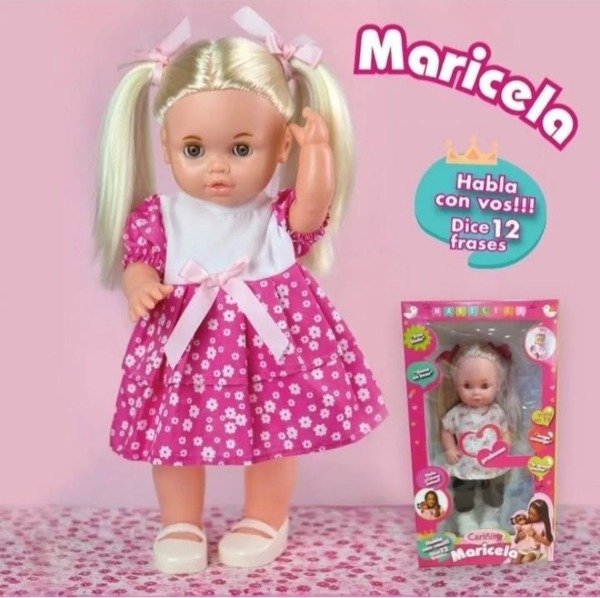 Producto - MUÑECA MARICELA HABLA CARIÑITO Cód867
