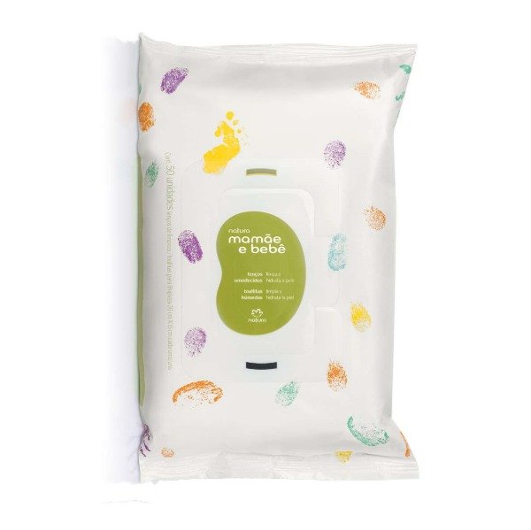 Producto - Toallitas húmedas de limpieza con fragancia 50 unidades - Mamá y Bebé