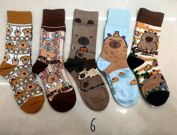 Producto - LW1-0013 MEDIA CAÑA CON DIBUJO DE CAPYBARA