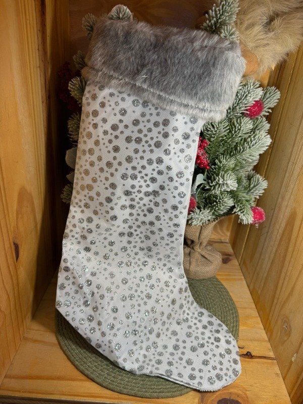 Producto - Bota plateada snow (Efectivo: 23.120)