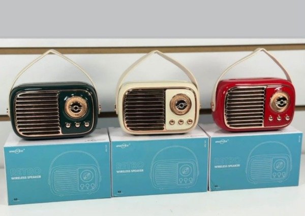 Producto - PL453 PARLANTE RETRO CURVE MODE