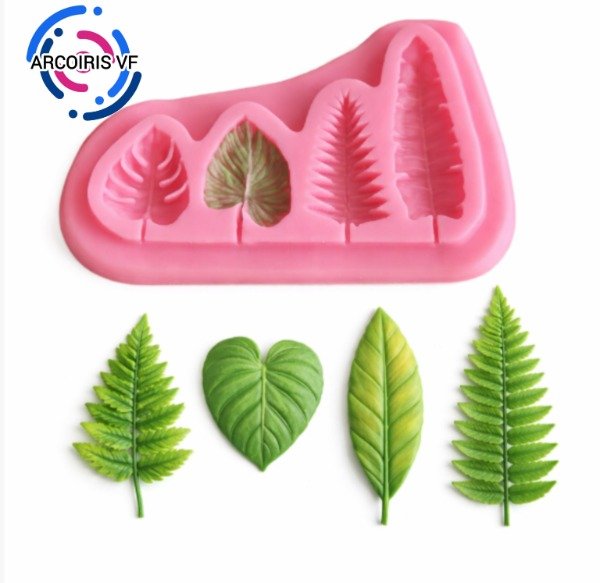 Producto - Molde hojas tropicales