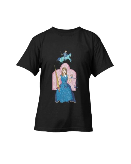 Producto - REMERA LA JUSTICIA - TAROT DE LAS POETAS - 0