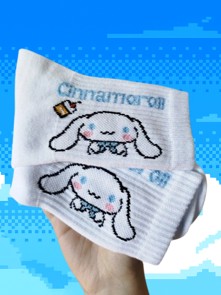 Medias de tennis Cinnamoroll de Sanrio