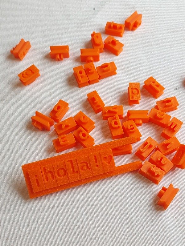 Producto - Abecedario Sans serif - Combo 2 - 59 Piezas