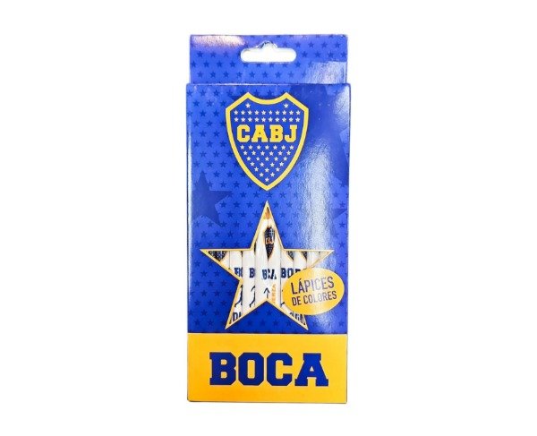 Producto - Set Lapices de Colores Oficial Boca Juniors