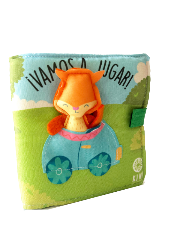 Producto - "A JUGAR" - Libro sensorial