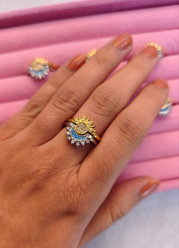 Producto - Anillos para compartir Sol y Luna - 2