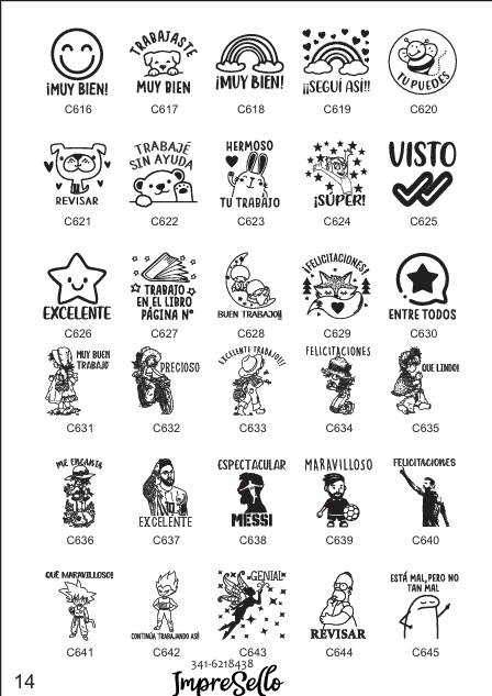 Producto - CATÁLOGO DE SELLOS - 14