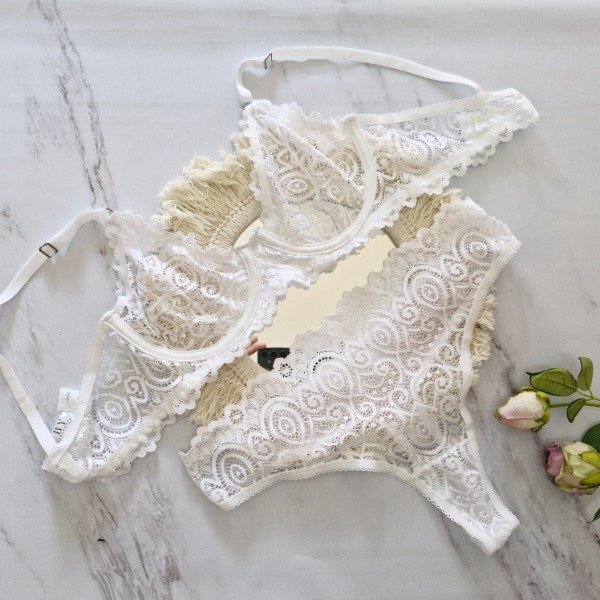 Producto - Conjunto Puntilla tiro alto - talle 85